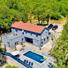 Luxury Villa Andrea Vrzika with gym-sauna-pool